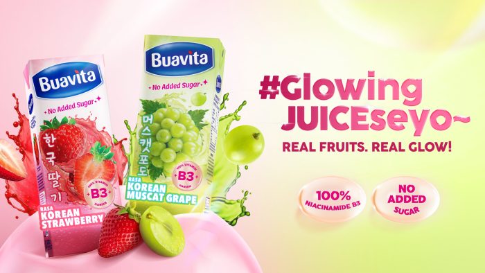 Hidup Sehati ala Gen Z, Buavita Luncurkan Korean Strawberry dan Korean Muscat Grape