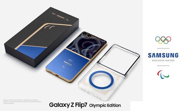 Samsung Luncurkan Galaxy Z Flip7 Olympic Edition untuk Olimpiade Milano Cortina 2026