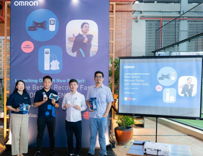 OMRON Perkenalkan TENS Terbaru untuk Dukung Pemulihan Nyeri di Era Gaya Hidup Aktif