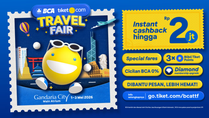 BCA tiket.com Travel Fair 2026 Kembali Hadir, Dukung Masyarakat Wujudkan Liburan Lebih Cerdas dan Hemat