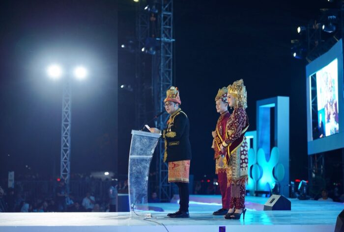 Momentum Perkuat Kolaborasi Kreatif, Menteri Ekraf Apresiasi Malam Resepsi HUT ke-821 Banda Aceh