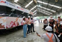 Dari Jakarta hingga Surabaya, Karya Seni Kolaborasi Kementerian Ekraf X KAI X Erika Richardo Menemani