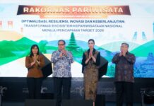 Rakornas Pariwisata 2026 Perkuat Transformasi Menuju Pariwisata Resilien dan Berkelanjutan