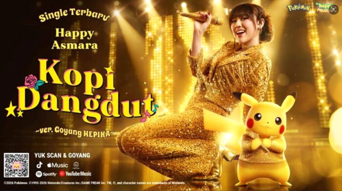 Kolaborasi Fantastis Penyanyi Dangdut Terkenal Happy Asmara dan Pikachu!