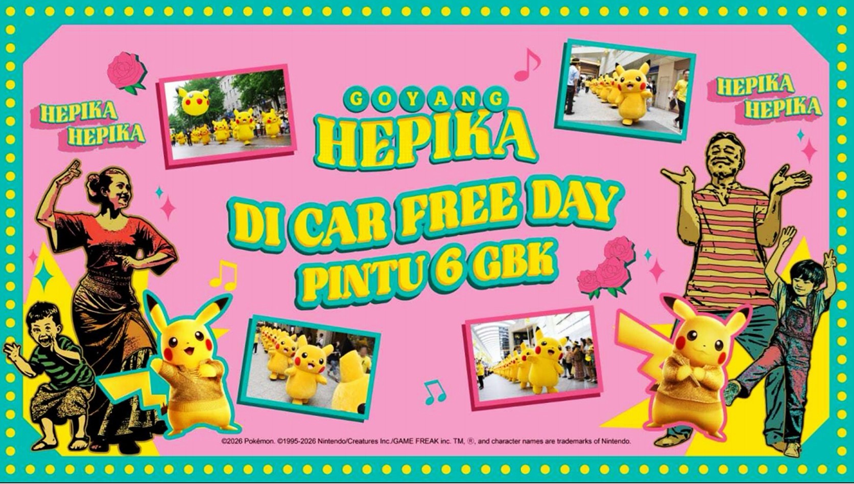 Kolaborasi Fantastis Penyanyi Dangdut Terkenal Happy Asmara dan Pikachu!