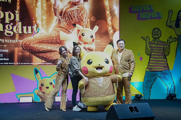 Kolaborasi Fantastis Penyanyi Dangdut Terkenal Happy Asmara dan Pikachu!