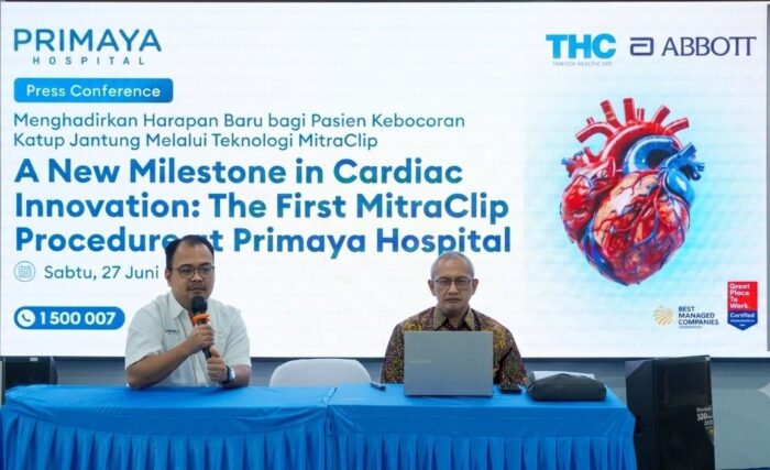Primaya Hospital Kelapa Gading Hadirkan MitraClip, Harapan Baru bagi Pasien Kebocoran Katup Jantung