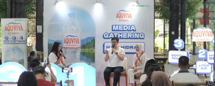 AQUVIVA Ajak Masyarakat Terapkan Panduan Hidrasi 3-2-1 untuk Menjaga Hidrasi Optimal