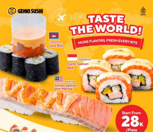 Genki Sushi Indonesia Perkenalkan Cita Rasa Dunia Lewat Menu “Taste the World” Berita Perjalanan dan Pariwisata