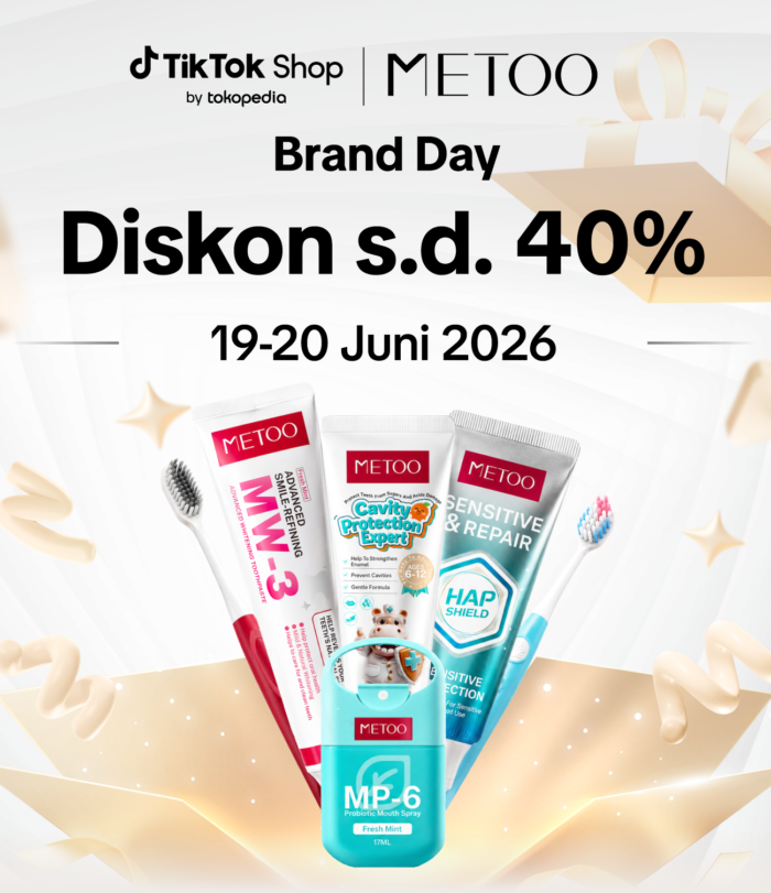 Hadir di TikTok Super Brand Day, METOO Promo Hingga up to 40%