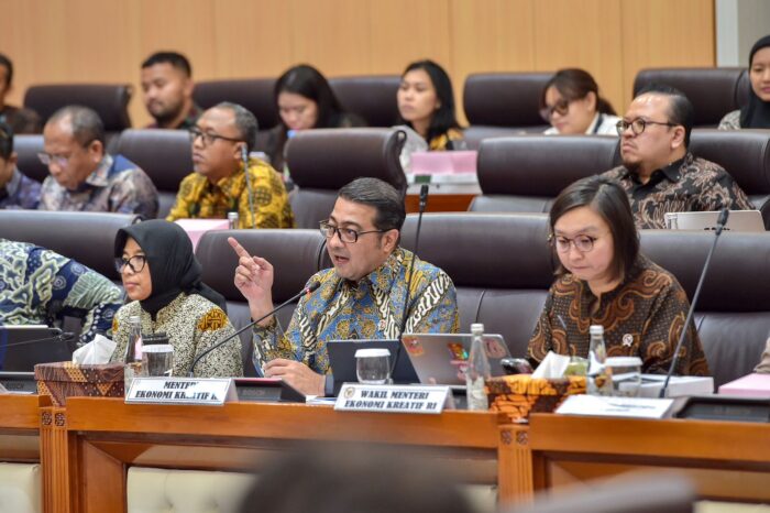 Kinerja Kementerian Ekraf Positif, Investasi Tembus Rp61,33 Triliun