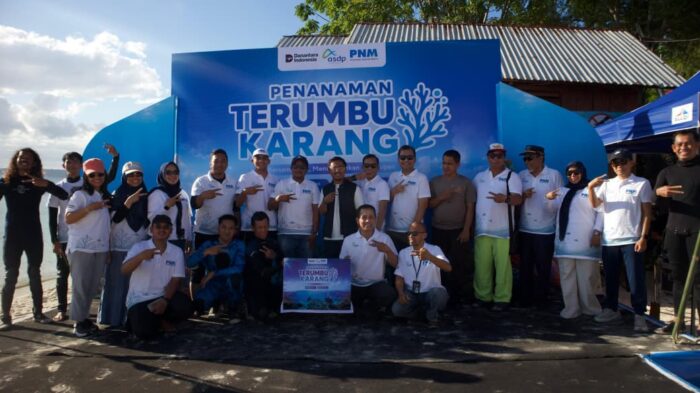 Jaga Ekosistem Laut Indonesia, ASDP Perkuat Konservasi Terumbu Karang di Pesisir Bau-Bau