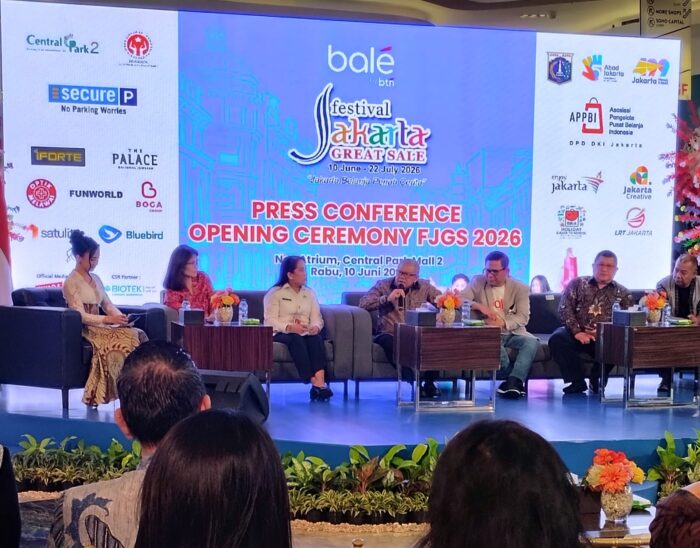 Festival Jakarta Great Sale 2026 Resmi Dibuka, Digelar di 104 Mal dengan Diskon 70 Persen