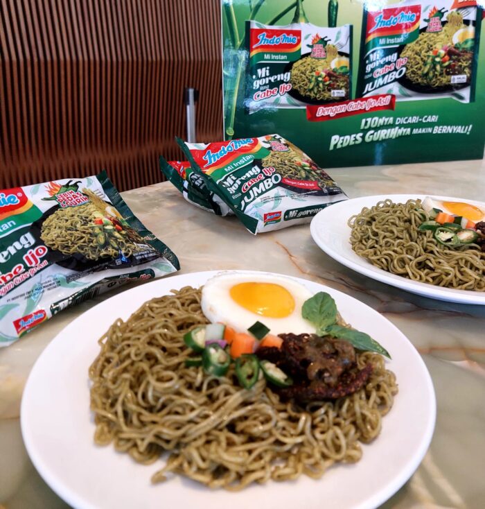 Indofood Rilis Indomie Goreng Cabe Ijo Lebih Pedas dan Gurih
