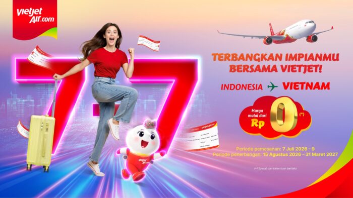 Tanggal Kembar 7.7: Wisatawan Indonesia Bisa Terbang Lebih Jauh dengan Rp0 dan Diskon hingga 20%