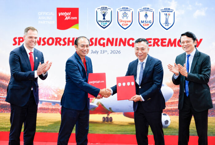 Vietjet Resmi Menjadi Maskapai Mitra Ajang ASEAN United FC