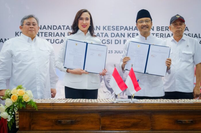 Kemenpar dan Kemensos Sepakat Perkuat Akses Pendidikan dan SDM Pariwisata