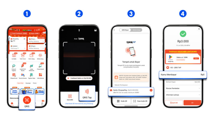 Ini Cara Naik TransJakarta dan KRL Gratis Pakai QRIS Tap Aplikasi ShopeePay 1 Ini Cara Naik TransJakarta dan KRL Gratis Pakai QRIS Tap Aplikasi ShopeePay