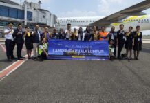 Perluas Konektivitas Udara di Lampung, Transnusa Resmikan Penerbangan Perdana Jakarta-Lampung dan Lampung-Kuala Lumpur