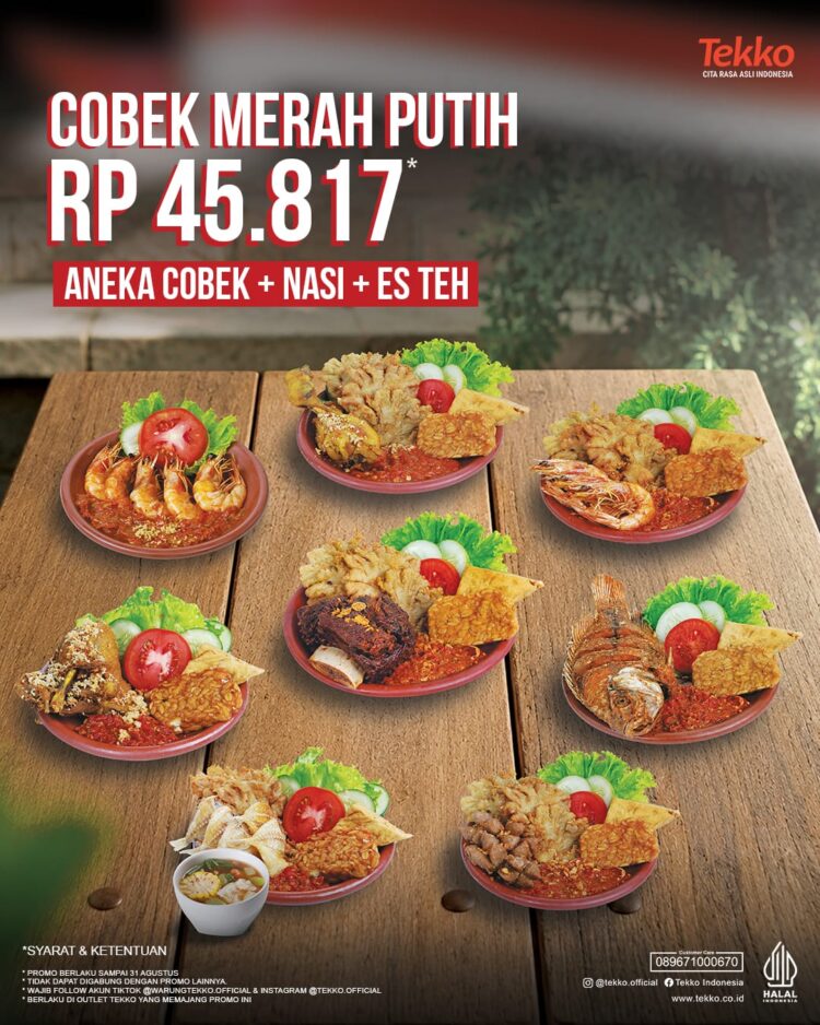 Tekko dan Ramen Ten 10 Hadirkan Promo Kemerdekaan