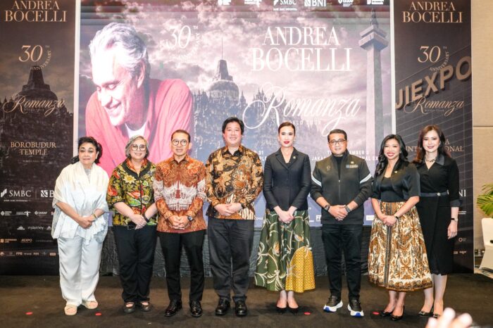 Andrea Bocelli Siap Gelar Konser "Romanza 30th Anniversary World Tour" di Indonesia