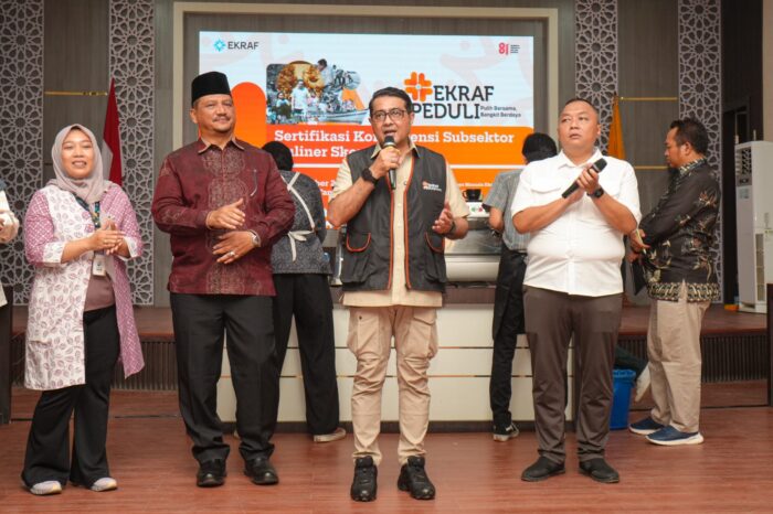 Kementerian Ekraf Cetak Barista Kompeten Bangkitkan Ekraf Aceh Tamiang