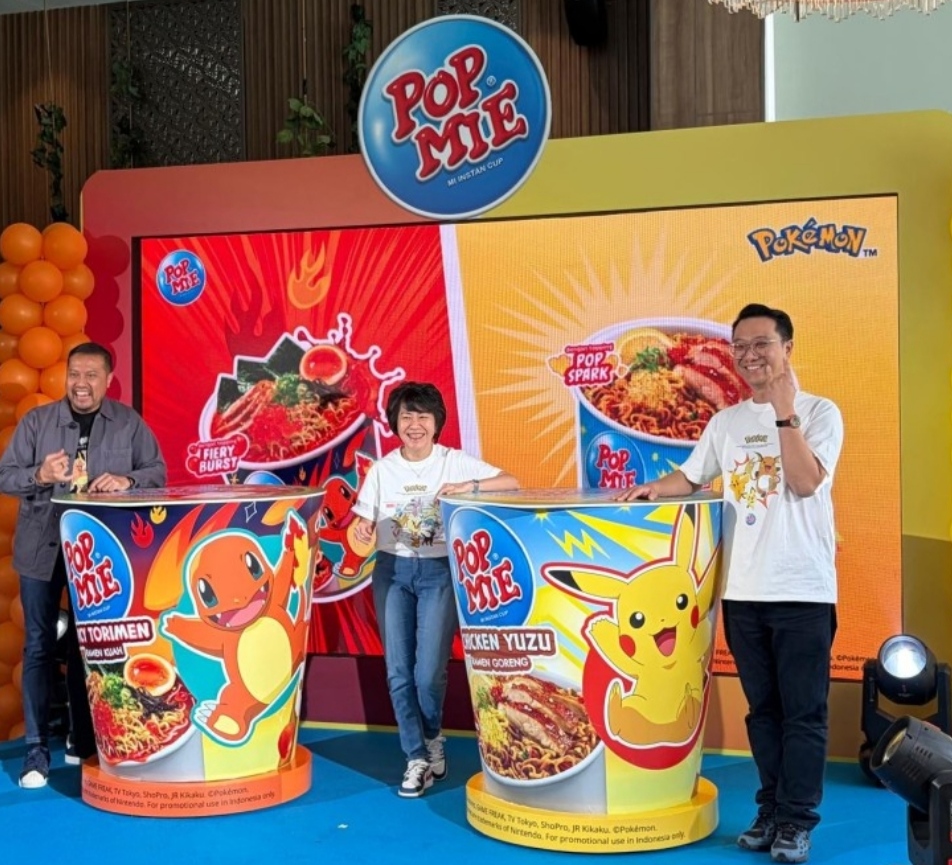 Dua Nama Ikonik Bertemu dalam Satu Cup Pop Mie Edisi Spesial Pokémon
