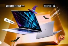 TECNO MEGABOOK K15S Hadir dengan Layar 15 Inci, Dukung Produktivitas Lebih Maksimal