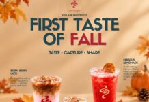 Latte Lacquer Perkenalkan Tiga Kreasi Minuman Baru Melalui “First Taste of Fall”