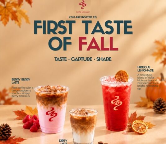 Latte Lacquer Perkenalkan Tiga Kreasi Minuman Baru Melalui “First Taste of Fall” Berita Perjalanan dan Pariwisata